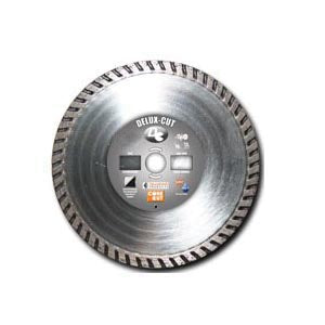 Dry Cutting High Speed Turbo Blades Diamond Products 21163 7 Inch x .095 Inch x 7/8 Inch, Delux-Cut (D), General Purpose, Cured Concrete, High Speed Hand Saw Turbo Diamond Blade
