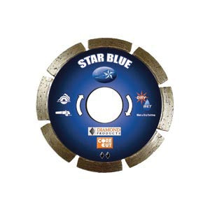 Small Diameter Blades Diamond Products 74952 7 Inch x .080 Inch x 7/8 Inch, Star Blue (B), General Purpose, Cured Concrete, Small Diameter Diamond Blade