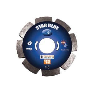 Tuck Point Blades Diamond Products 74967 4-1/2 Inch x .250 Inch x 7/8 Inch, Star Blue (B), Brick and Block, Tuck Point Diamond Blade