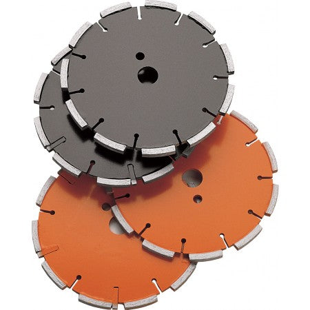 Wet Cutting Crack Saw & Loop Saw Blades Diamond Products 07295;  15040;  15161;  15162 8 Inch x .500 Inch x 1 Inch Heavy Duty Orange (H) Crack Saw Blades