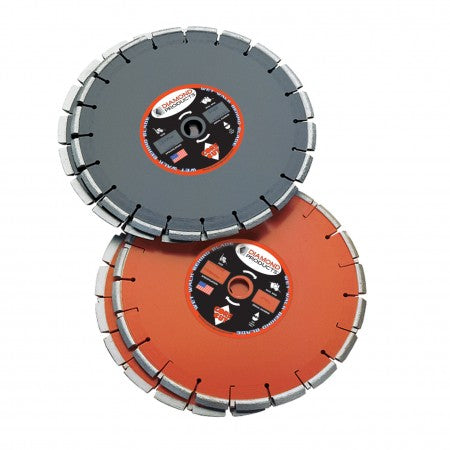 Wet Cutting Bevel & Refractory Blades Diamond Products 20230;  22094;  32175;  36843 8 Inch x .250 Inch x 1 Inch Premium Black (P) Bevel Blade with 45? angle