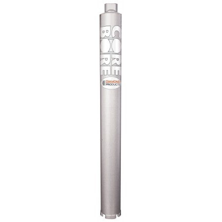 Wet Coring Thinwall Core Bit Diamond Products 37967 1-1/8 Inch Supreme Silver Thinwall Core Bore Bit