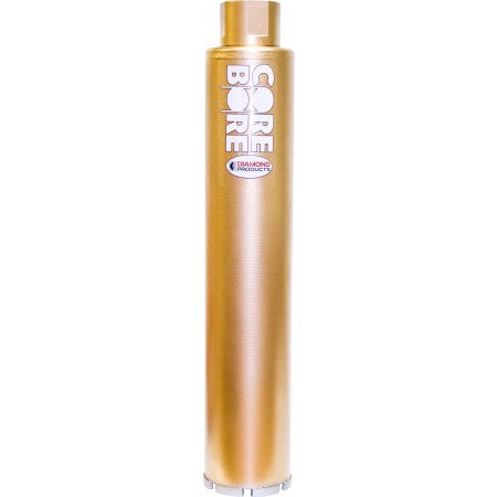 Wet Coring Segmented Core Bit Diamond Products 80187 5-1/2 Inch Standard Gold Core Bore Bit