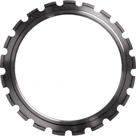 Wet Cutting Ring Saw Blades Diamond Products 91057;  92576;  92953;  93703 14 Inch x .165 Inch Heavy Duty Orange (H) Ring Saw Blades for Very Hard Aggregate with High Steel *Drive Wheel Included