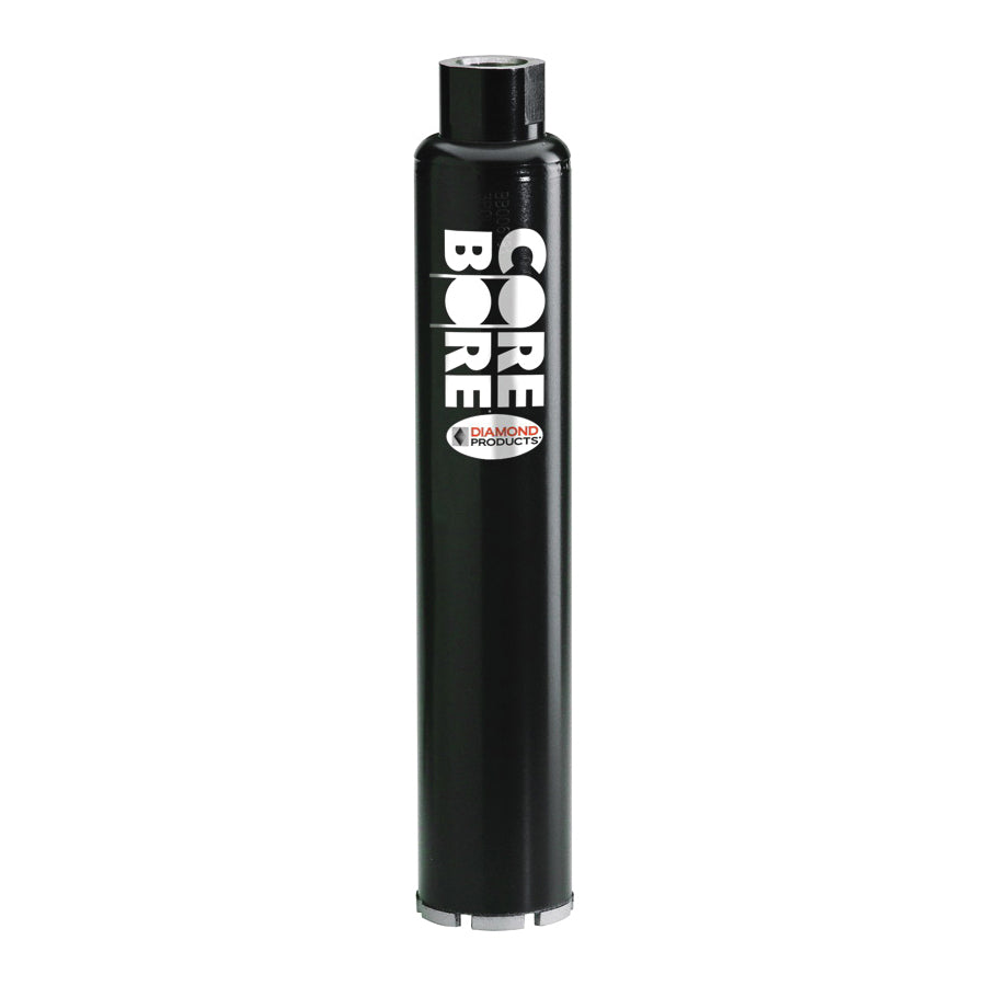 Wet Coring Segmented Core Bit Diamond Products 19871 1 Inch Premium Black Core Bore Bit
