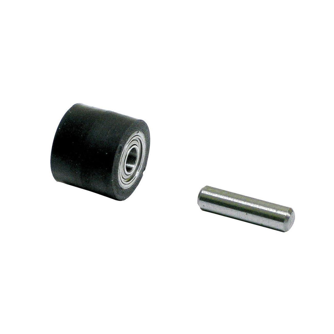 Contact Wheels Dynabrade 11070 Contact Wheel Assembly 7/16 Diameter X 3/8 W X 1/4 I.D. Crown Face 70 Duro Rubber