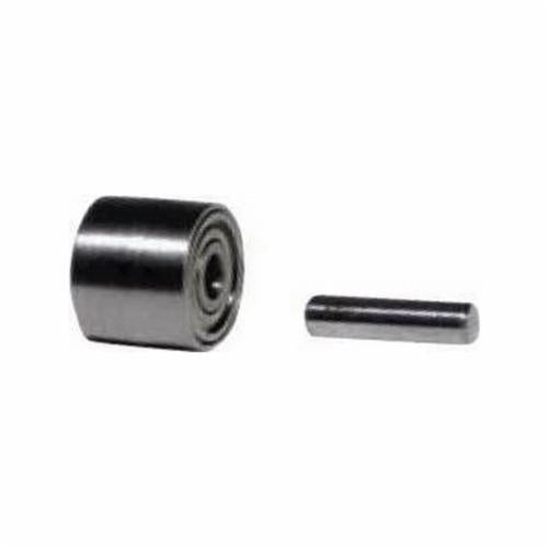 Contact Wheels Dynabrade 11075 Contact Wheel 7/16 Diameter X 3/8 W X 3/8 I.D. Crown Face Steel
