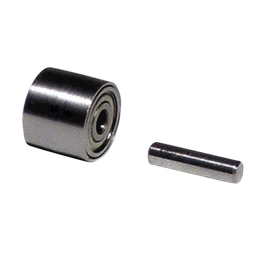 Contact Wheels Dynabrade 11076 Contact Wheel Assembly 7/16 Diameter X 3/8 W X 3/8 I.D. Crown Face Steel