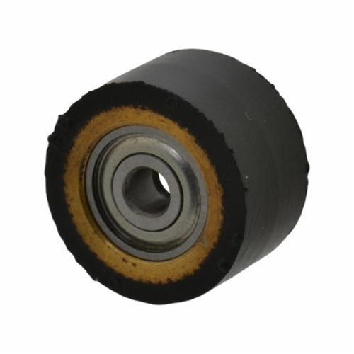 Contact Wheels Dynabrade 11175 Contact Wheel Assembly 1 Inch Diameter X 3/8 W X 3/8 I.D. Round Radiused Face 70 Duro