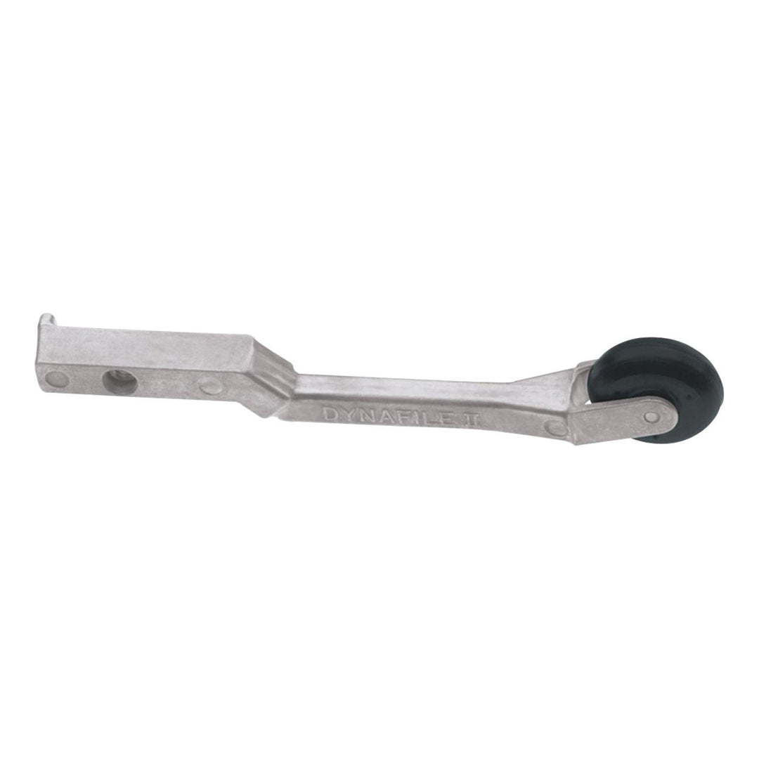 Contact Arm Assemblies Dynabrade 11204 Contact Arm Assembly 1 Inch Diameter X 3/8 Wide 70 Durometer Rubber Wheel Radiused Loose Belt 1/8 1/4 Or 1/2 Inch X 18