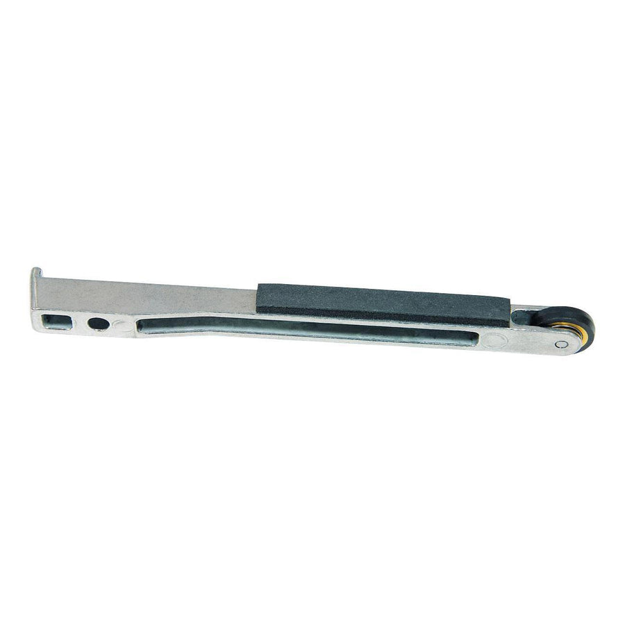 Contact Arm Assemblies Dynabrade 11216 Part Contact Arm 5/8 Diameter X /8 W Rubber Wheel With 1/4 W Platen For 1/4 Wx24 L Belts