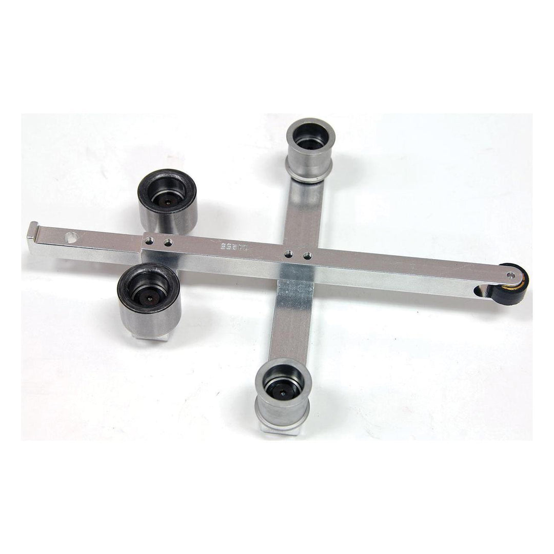 Contact Arm Assemblies Dynabrade 11255 Contact Arm Assembly 5/8 Diameter X 3/8 W Rubber Wheel With No Platen