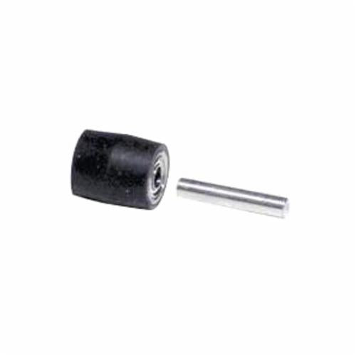 Contact Wheels Dynabrade 11364 Contact Wheel Assembly 7/16 Diameter X 3/8 W X 1/4 I.D. Crown Face 40 Duro Rubber