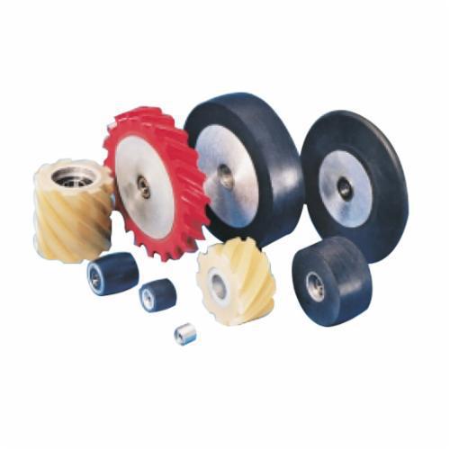 Contact Wheels Dynabrade 11688 Contact Wheel 4X1 X 5/8 I.D. Scoop Face 6 Duro Urethane