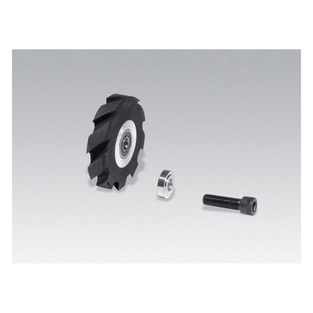 Contact Wheels Dynabrade 11884 Contact Wheel 4 Diameter X 5/8 W X 5/8 I.D. Scoop Face 6 Duro Urethane