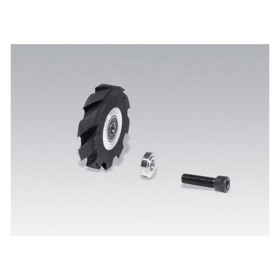 Contact Wheels Dynabrade 11884 Contact Wheel 4 Diameter X 5/8 W X 5/8 I.D. Scoop Face 6 Duro Urethane