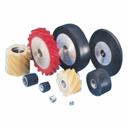 Contact Wheels Dynabrade 11799 Contact Wheel Assembly 2X1 X 5/8 I.D. Crown Face 8 Duro Rubber