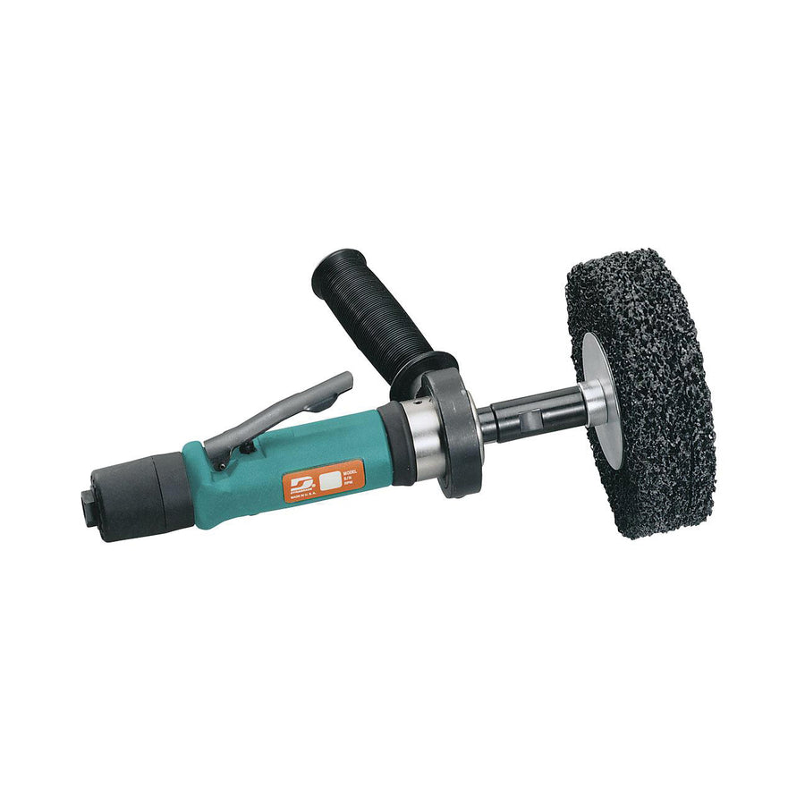 Straight Grinders Dynabrade 13201 Dynastraight Finishing Tool .7 Hp Straight-Line 3400 Rpm Rear Exhaust 1/2 Inch Diameter Arbor