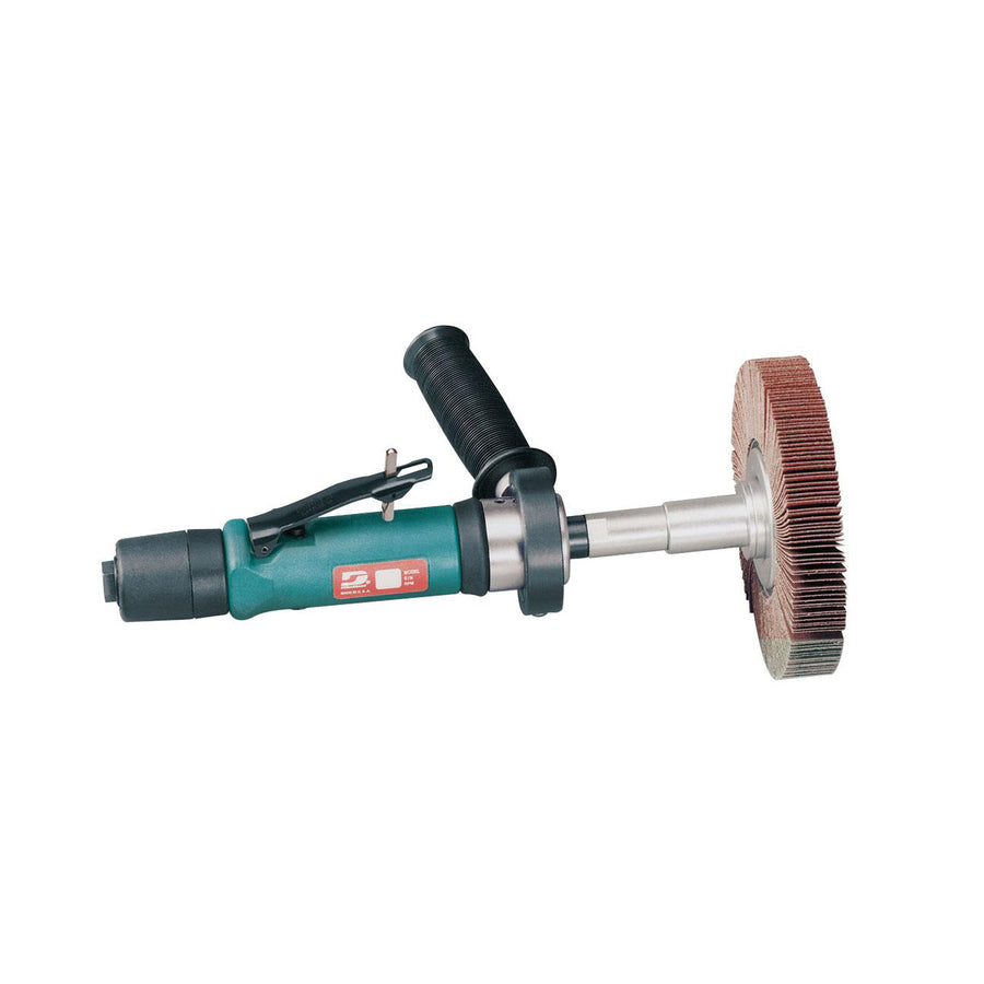 Straight Grinders Dynabrade 13205 Dynastraight Finishing Tool .7 Hp Straight-Line 3400 Rpm Rear Exhaust 5/8 Or 1 Inch Diameter Arbor