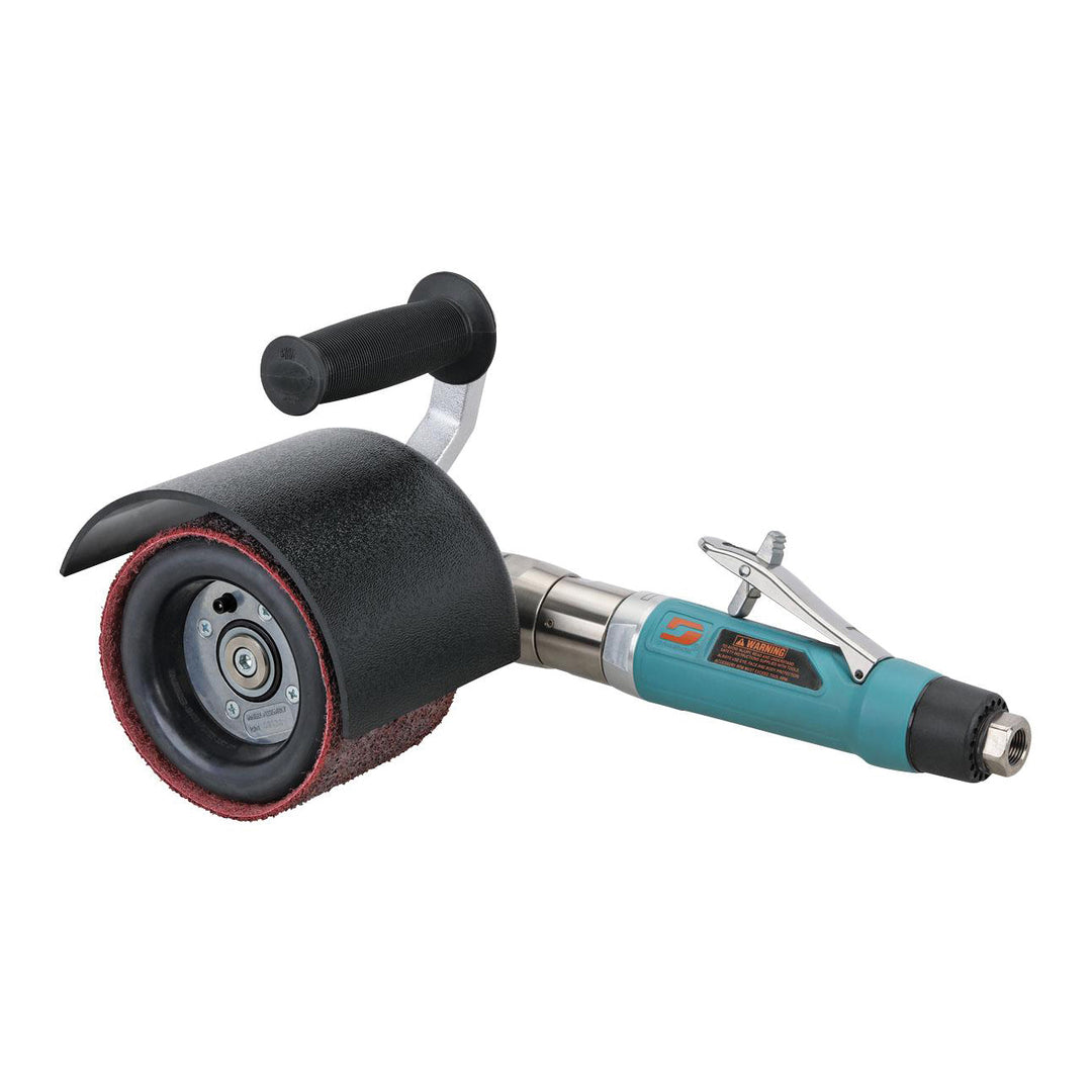Specialty Sanders Dynabrade 13460 Dynisher Finishing Tool Versatility Kit 1 Hp Right Angle 2800 Rpm Rear Exhaust 3/4 Inch Diameter Arbor