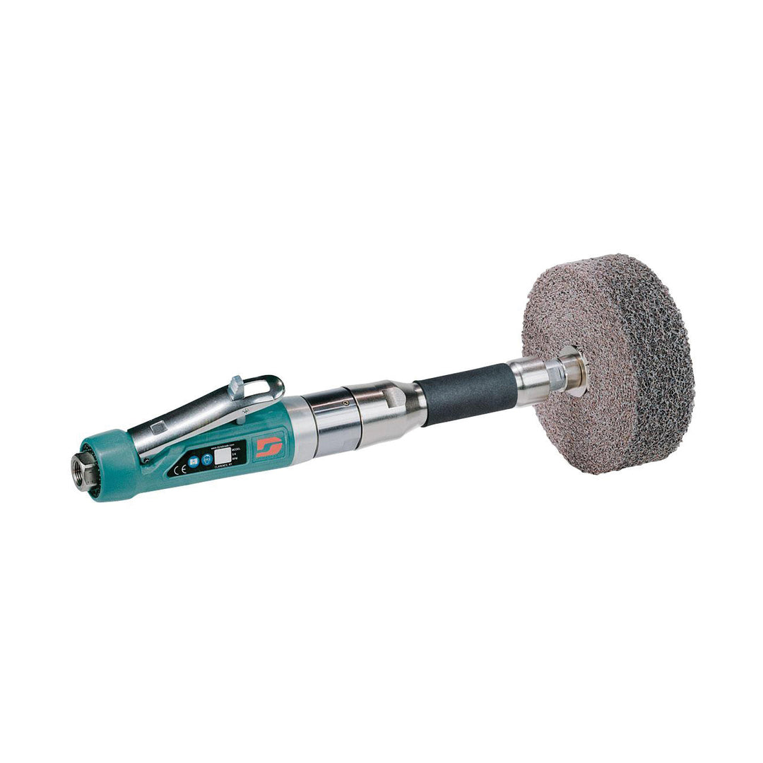 Straight Grinders Dynabrade 13511 Dynastraight 6 Inch Extension Finishing Tool 1 Hp Straight-Line 1800 Rpm Rear Exhaust 5/8 Or 1 Inch Diameter Arbor