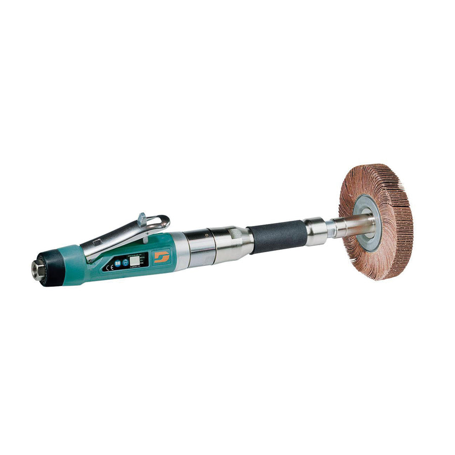 Straight Grinders Dynabrade 13517 Dynastraight 6 Inch Extension Finishing Tool 1 Hp Straight-Line 4500 Rpm Rear Exhaust 1/2 Inch Diameter Arbor
