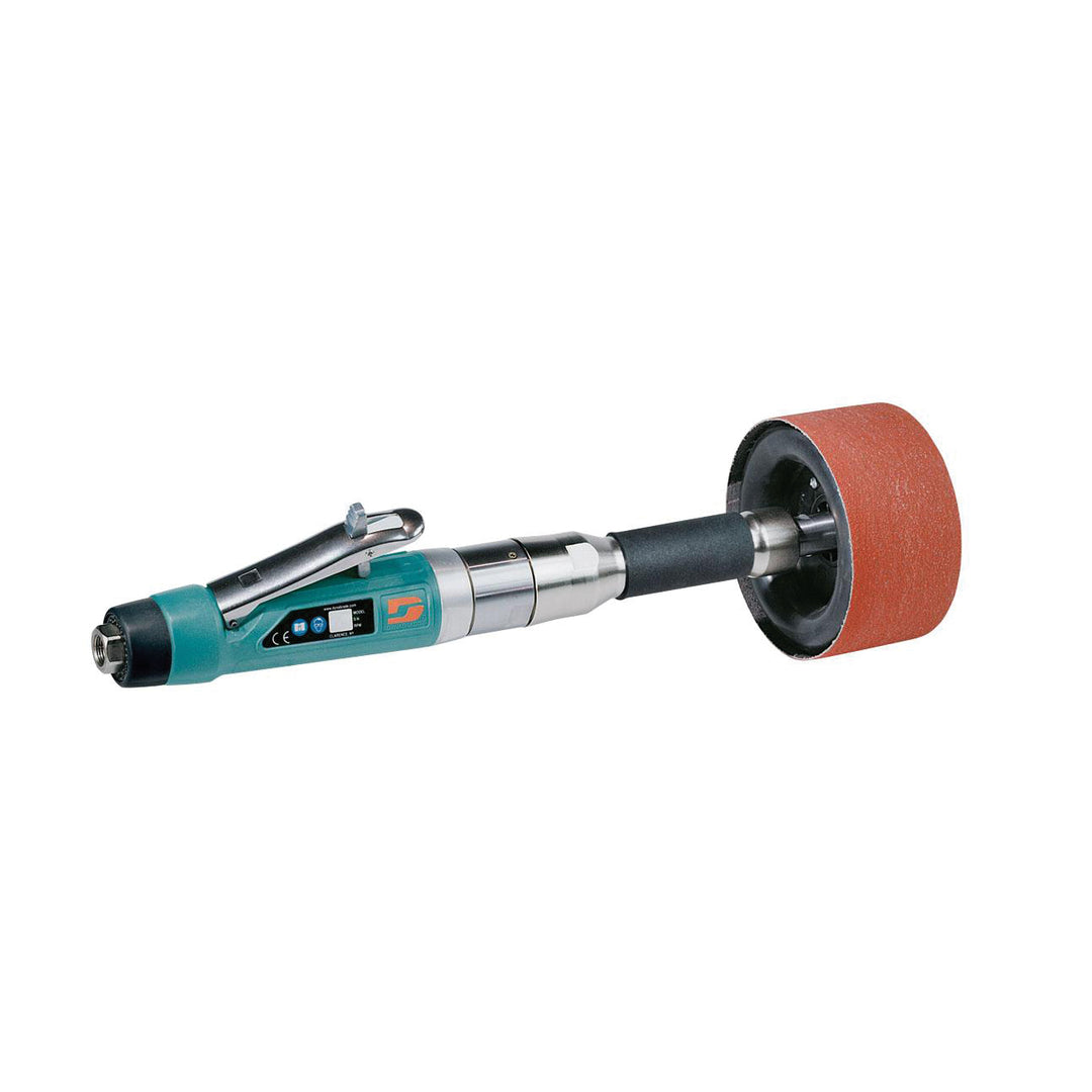 Straight Grinders Dynabrade 13519 Dynastraight 6 Inch Extension Finishing Tool 1 Hp Straight-Line 6000 Rpm Rear Exhaust 5/8 11 Inch Arbor