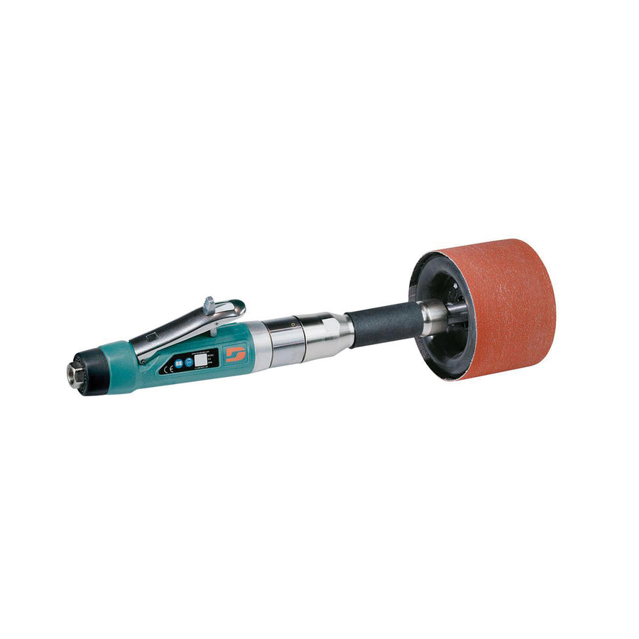Straight Grinders Dynabrade 13531 Dynastraight 6 Inch Extension Finishing Tool 1 Hp Straight-Line 1800 Rpm Rear Exhaust 5/8 11 Inch Arbor
