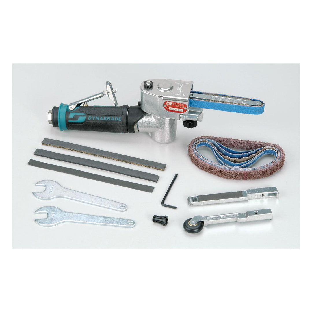 Belt Sanders Dynabrade 15006 Pneumatic Belt Sander Mini Dynafile II Kit 1/2X12