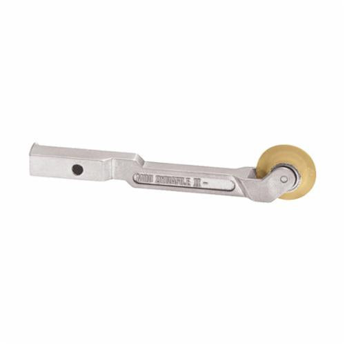 Contact Arm Assemblies Dynabrade 15029 Contact Arm Assembly 1 Inch Diameter X 3/8 W Tapered Rubber Wheel No Platen/Offset Design