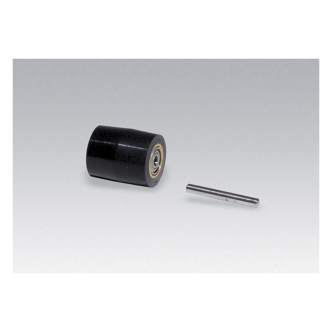 Contact Wheels Dynabrade 15320 Contact Wheel Assembly 3/4 Diameter X 7/8 W X 3/8 I.D. Crown Face 70 Duro Rubber
