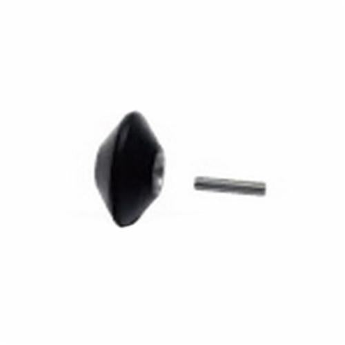 Contact Wheels Dynabrade 15343 Contact Wheel 2X1 X 5/8 I.D. V-Shaped Face 70 Duro Rubber