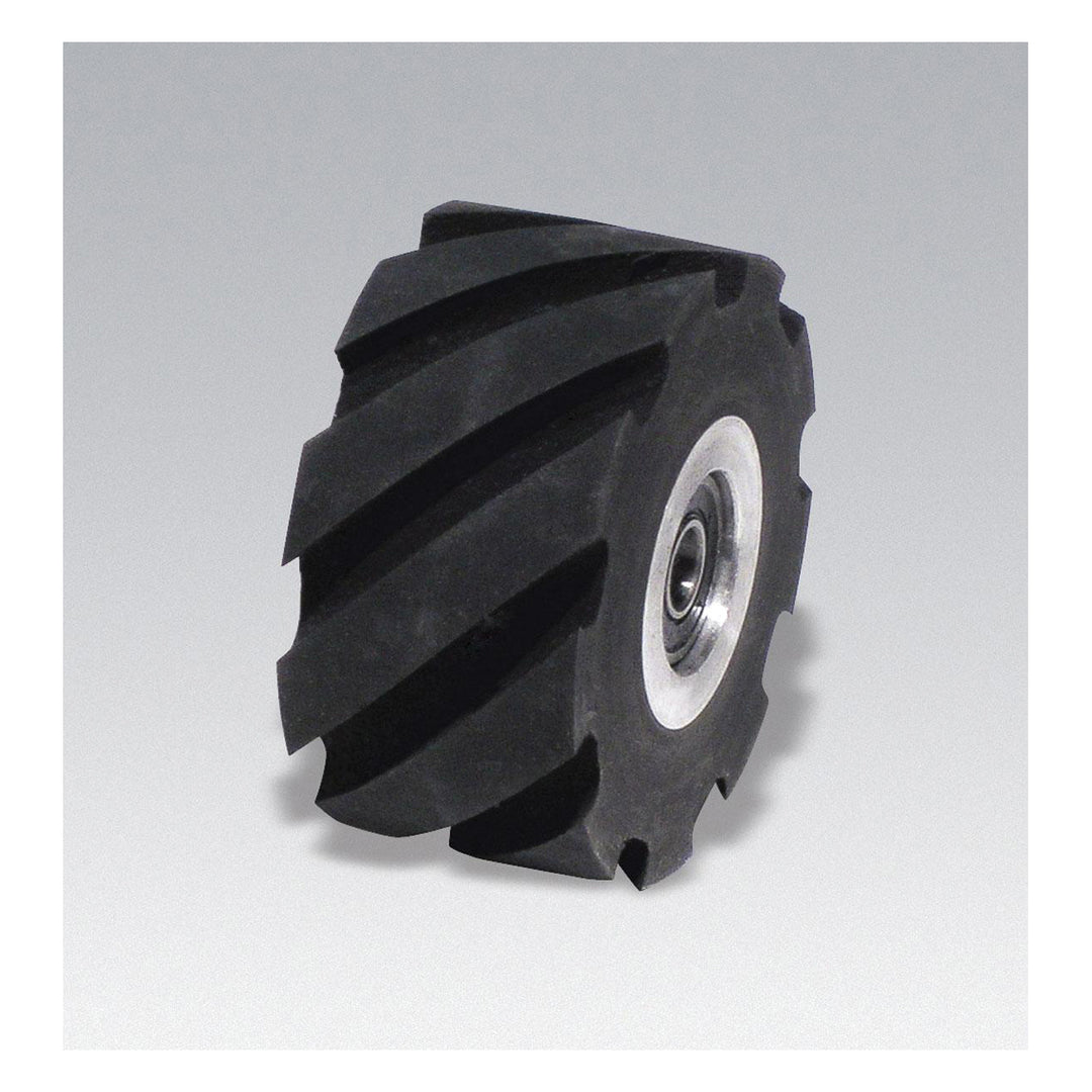 Contact Wheels Dynabrade 15348 Contact Wheel Assembly 2X1 X 5/8 I.D. Standard Face 70 Duro Rubber