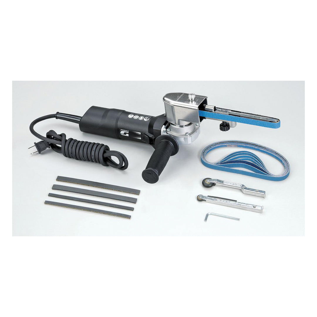 Belt Sanders Dynabrade 40611 Electric Dynafile II Abrasive Belt Tool Versatility Kit 11,000 Rpm 120 V (Ac) 6 Amp 60 Hz For 1/8 3/4X18 24 Belts