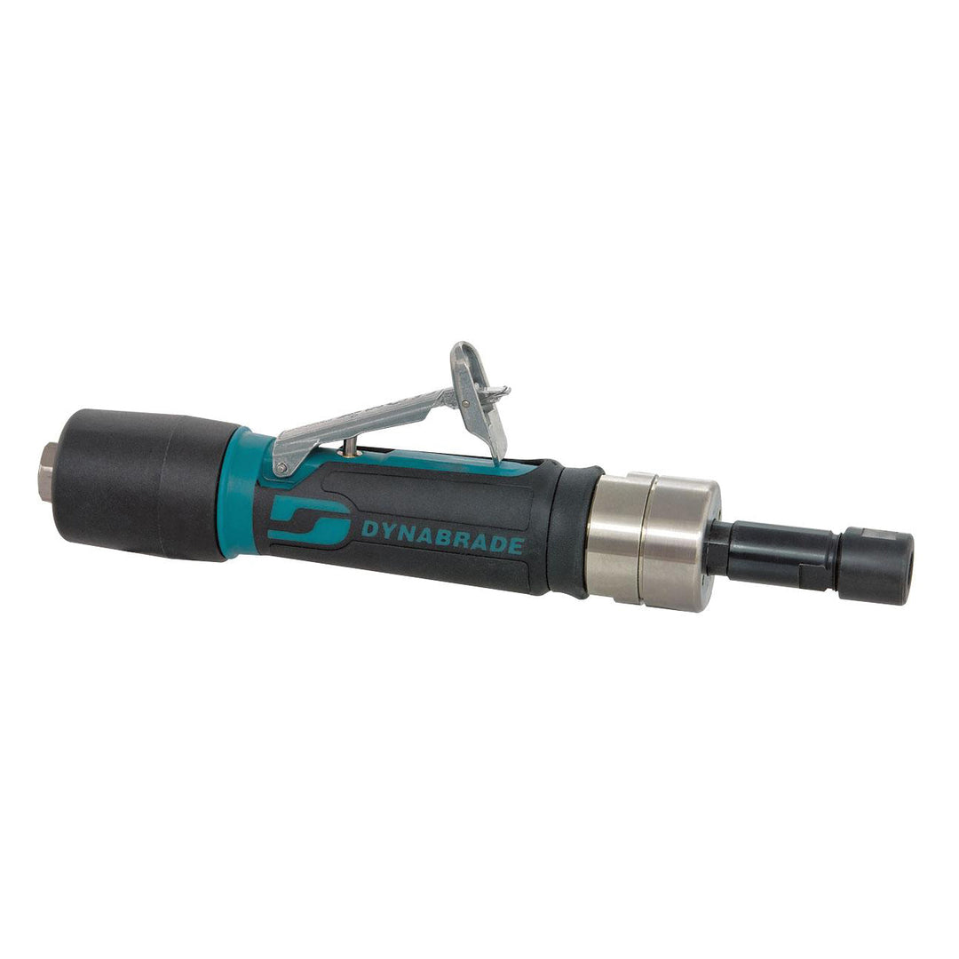 Die Grinders Dynabrade 47202 .4 Hp Straight-Line Die Grinder (Replaces 51202 & 51205) 5000 Rpm Planetary-Geared Rear Exhaust 1/4 & 6 mm Collets Extended Muffler