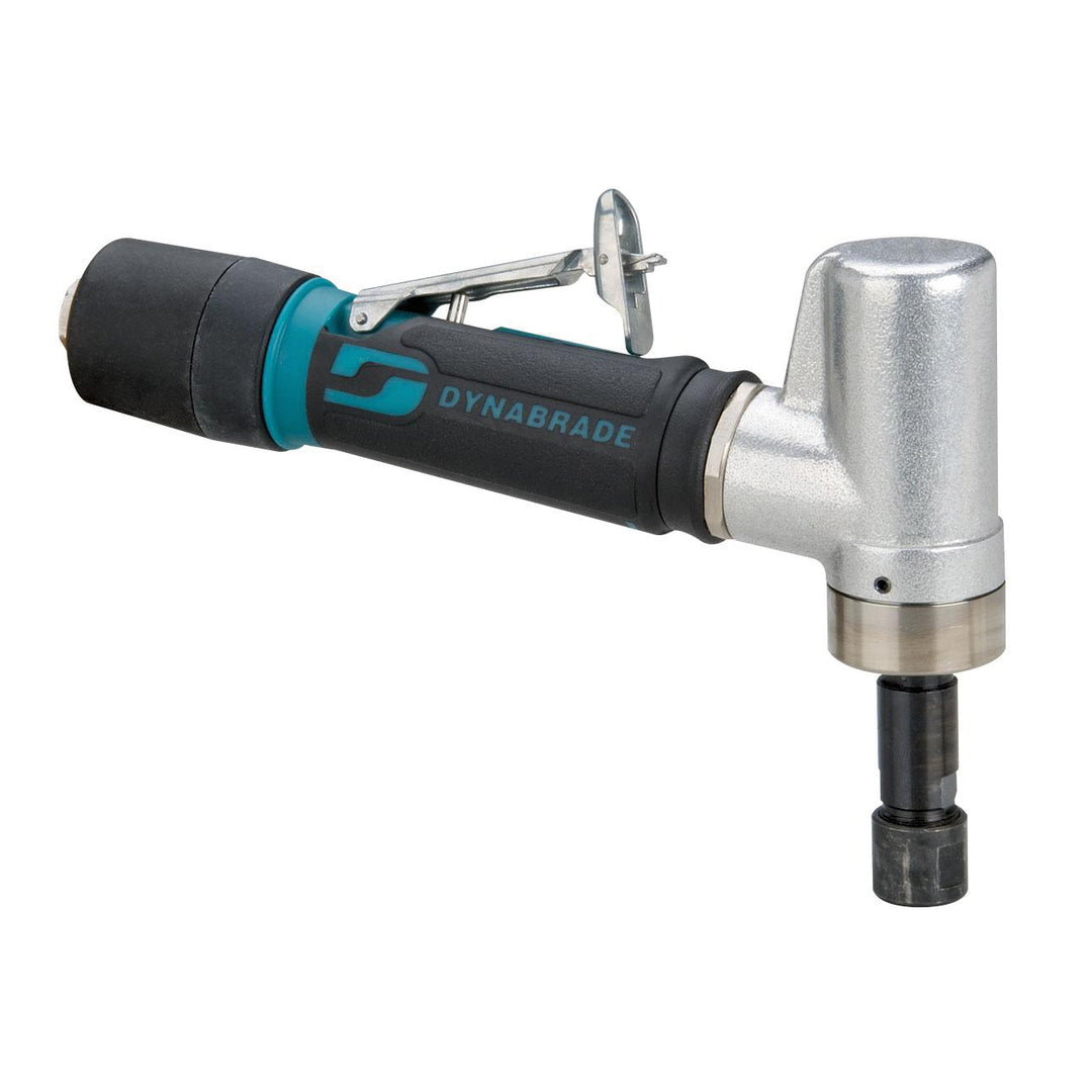 Die Grinders Dynabrade 47212 .4 Hp 7 Degree Offset Die Grinder (Replaces 51212 & 51215) 5000 Rpm Planetary-Geared Extended Rear Exhaust 1/4 & 6mm Collets
