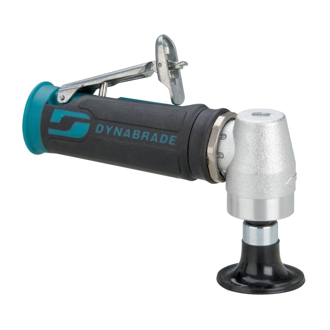 Disc Sanders Dynabrade 47821 2 Inch Diameter Right Angle Disc Sander (Replaces 51821) .4 Hp 15000 Rpm Geared Front Exhaust Locking-Type Female Pad