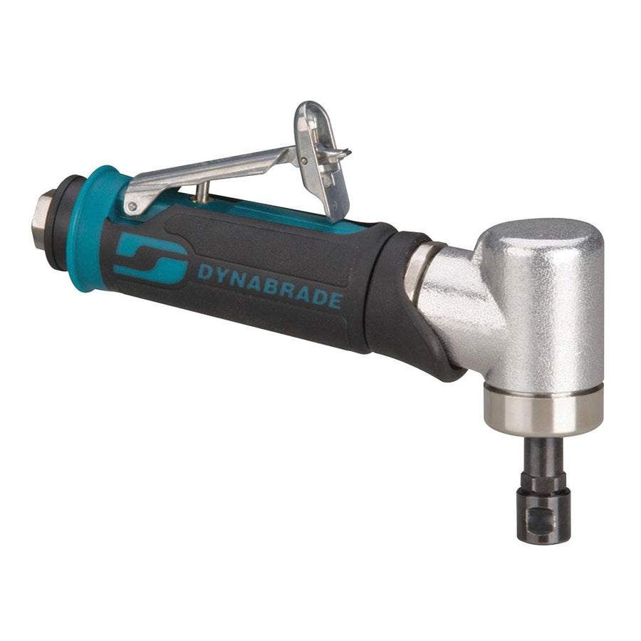 Die Grinders Dynabrade 48335 .4 Hp 7 Degree Offset Die Grinder (Replaces 52335 & 52331) 25000 Rpm Gearless Rear Exhaust 1/4 Inch & 6mm Collets