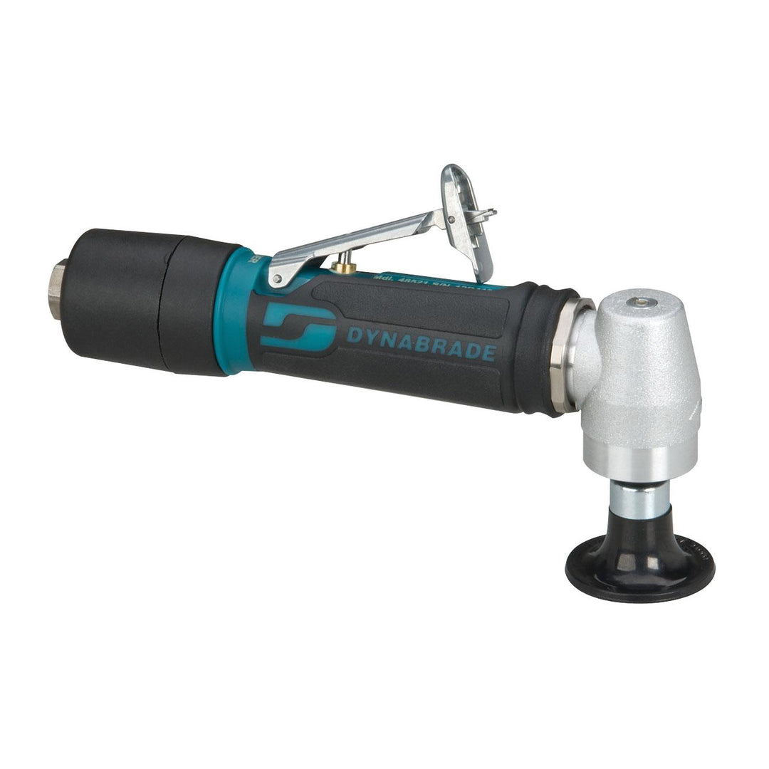 Disc Sanders Dynabrade 48520 2 Inch Diameter Right Angle Disc Sander (Replaces 52520) .4 Hp 12000 Rpm Geared Extended Rear Exhaust Locking-Type Female Pad