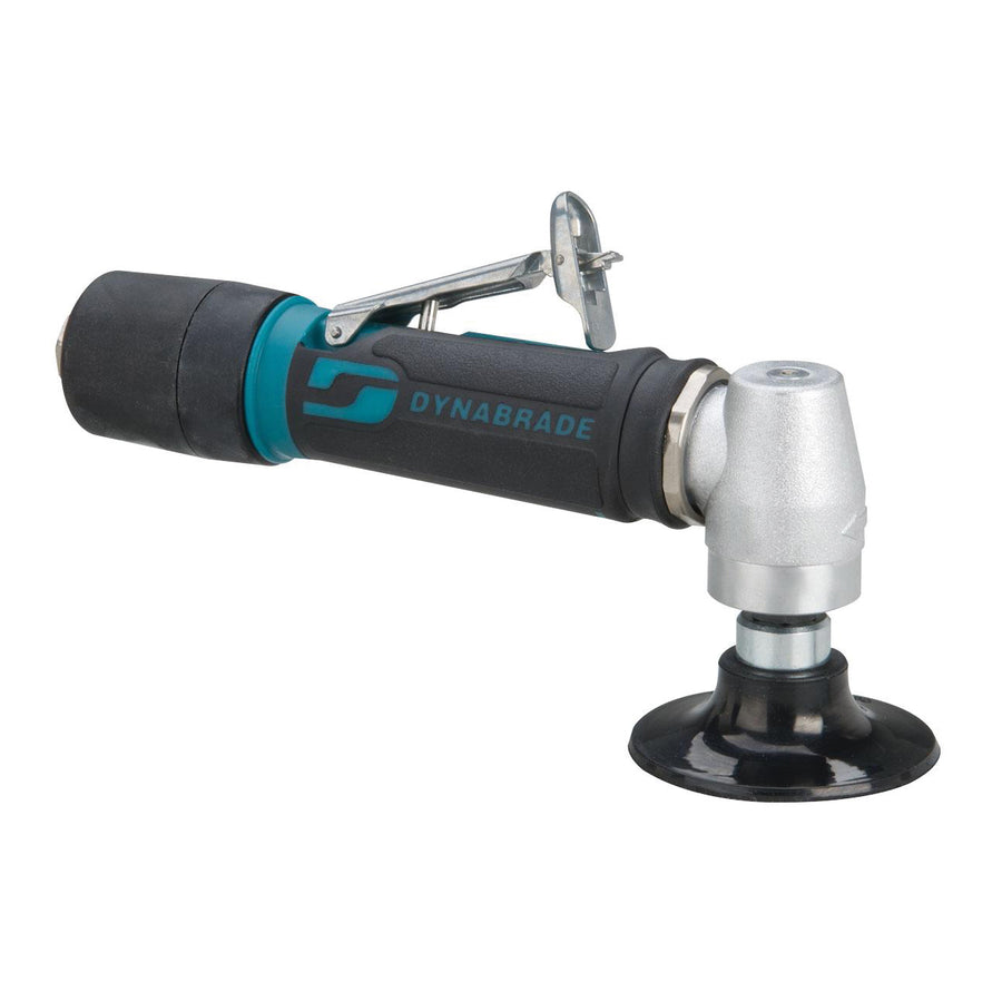 Disc Sanders Dynabrade 48530 3 Inch Diameter Right Angle Disc Sander (Replaces 52530) .4 Hp 12000 Rpm Geared Extended Rear Exhaust Locking-Type Female Pad