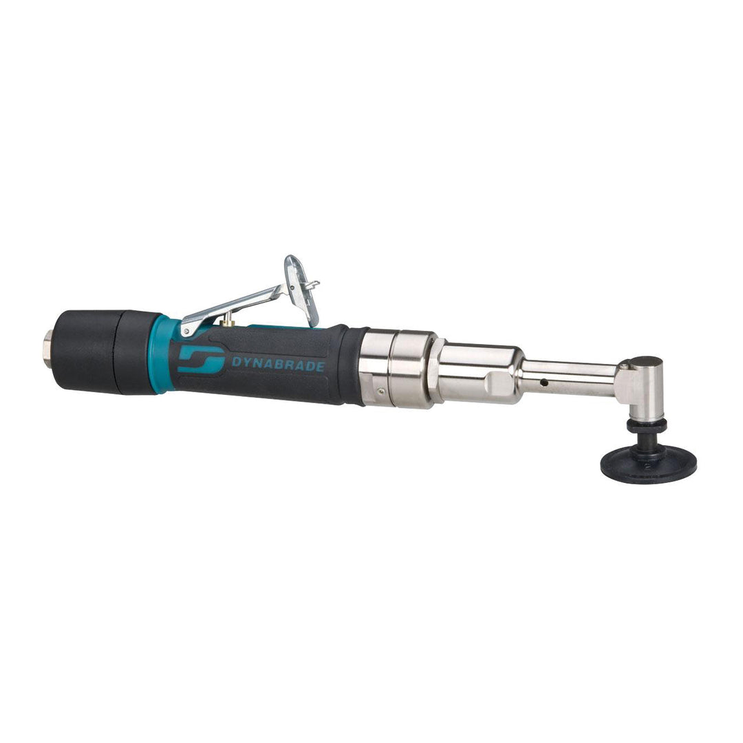 Disc Sanders Dynabrade 49410 2 Inch Diameter Angle-Head Disc Sander (Replaces 53410) .4 Hp 3200 Rpm Extended Rear Exhaust 1/4 Inch-20 Female Thread