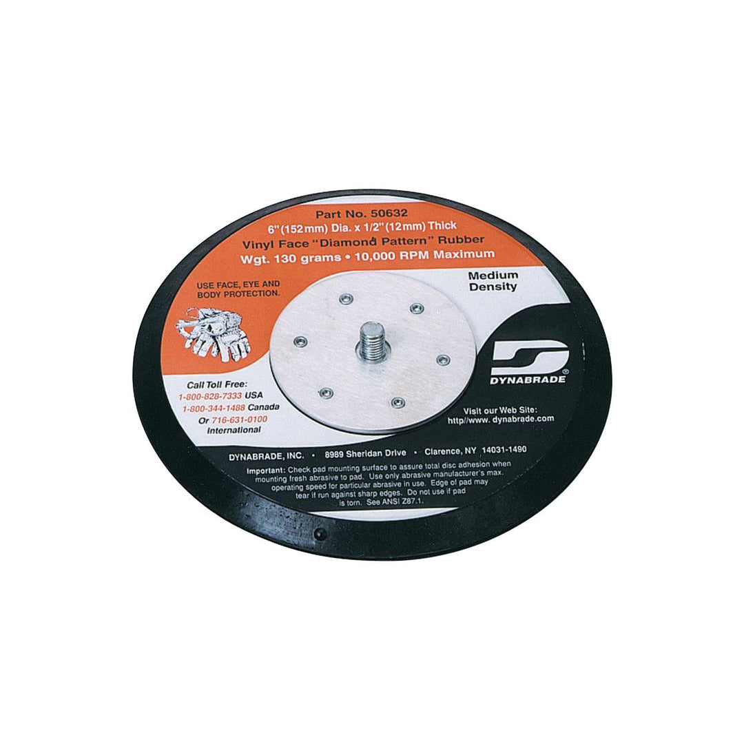 Backup Pads Dynabrade 50632 Backup Pads Stikit Black 6Xnh