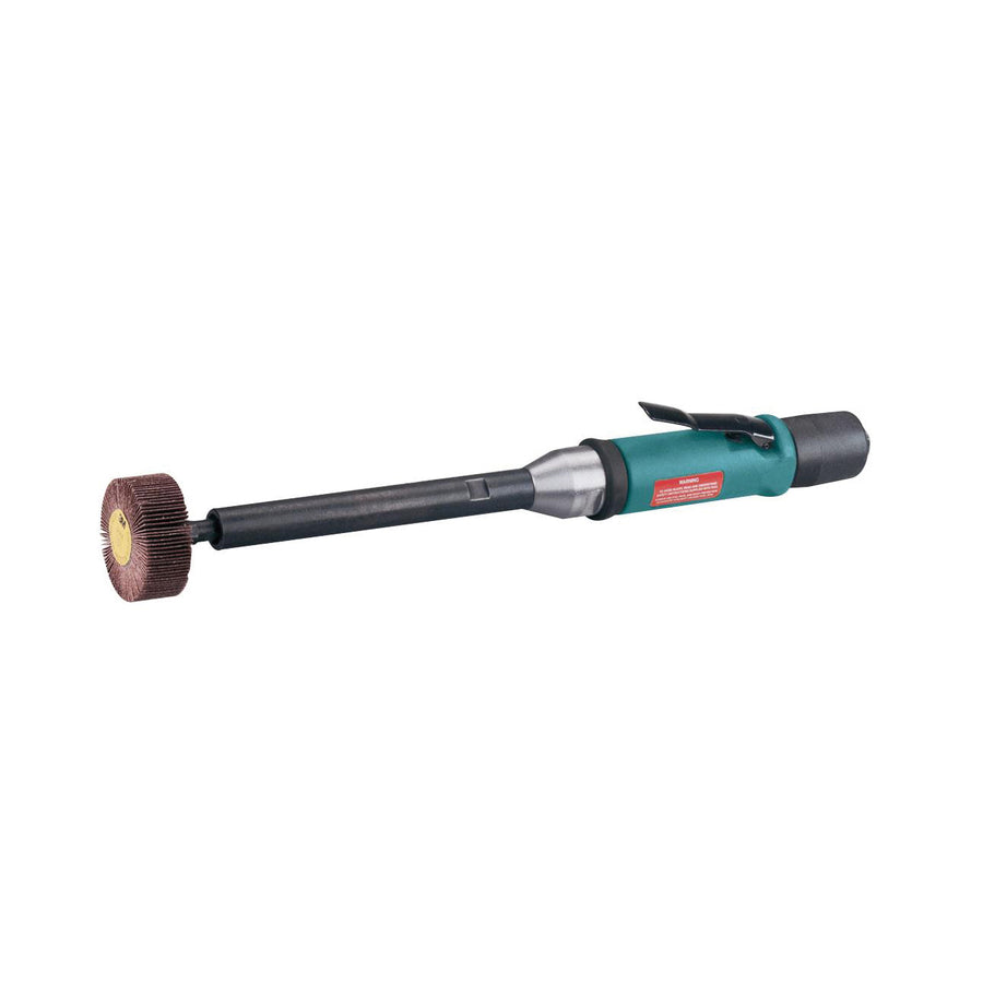 Straight Grinders Dynabrade 51134 Dynastraight Flapper 8 Extension Finishing Tool .5 Hp Straight-Line 18000 Rpm Rear Exhaust 1/4 Inch-20 Female Thread