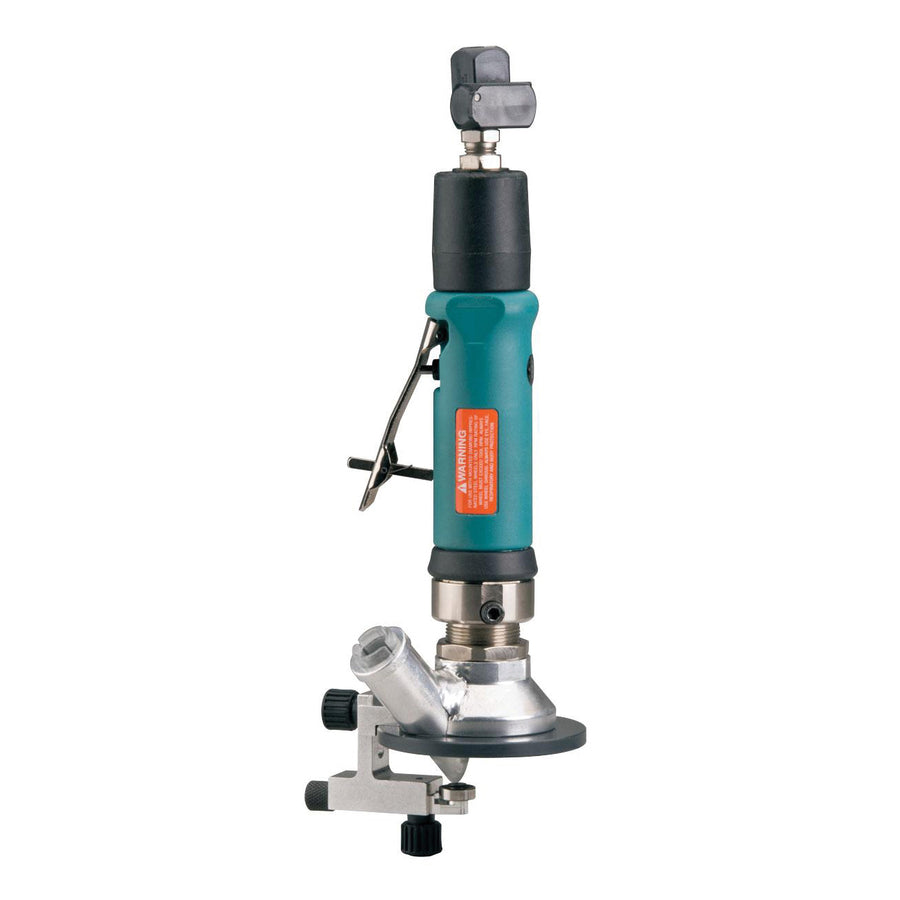Routers Dynabrade 51332 .7 Hp Router 3-1/2 Inch Base Central Vacuum 20000 Rpm Gearless Rear Exhaust 1/4 Inch Collet Extended Muffler