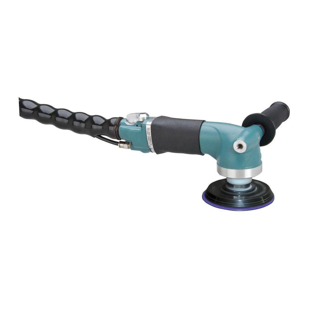 Buffers & Polishers Dynabrade 51520 Industrial Quality Wet Polisher .7 Hp 500 3600 Rpm Rear Exhaust 5/8 11 Inch Spindle Thread