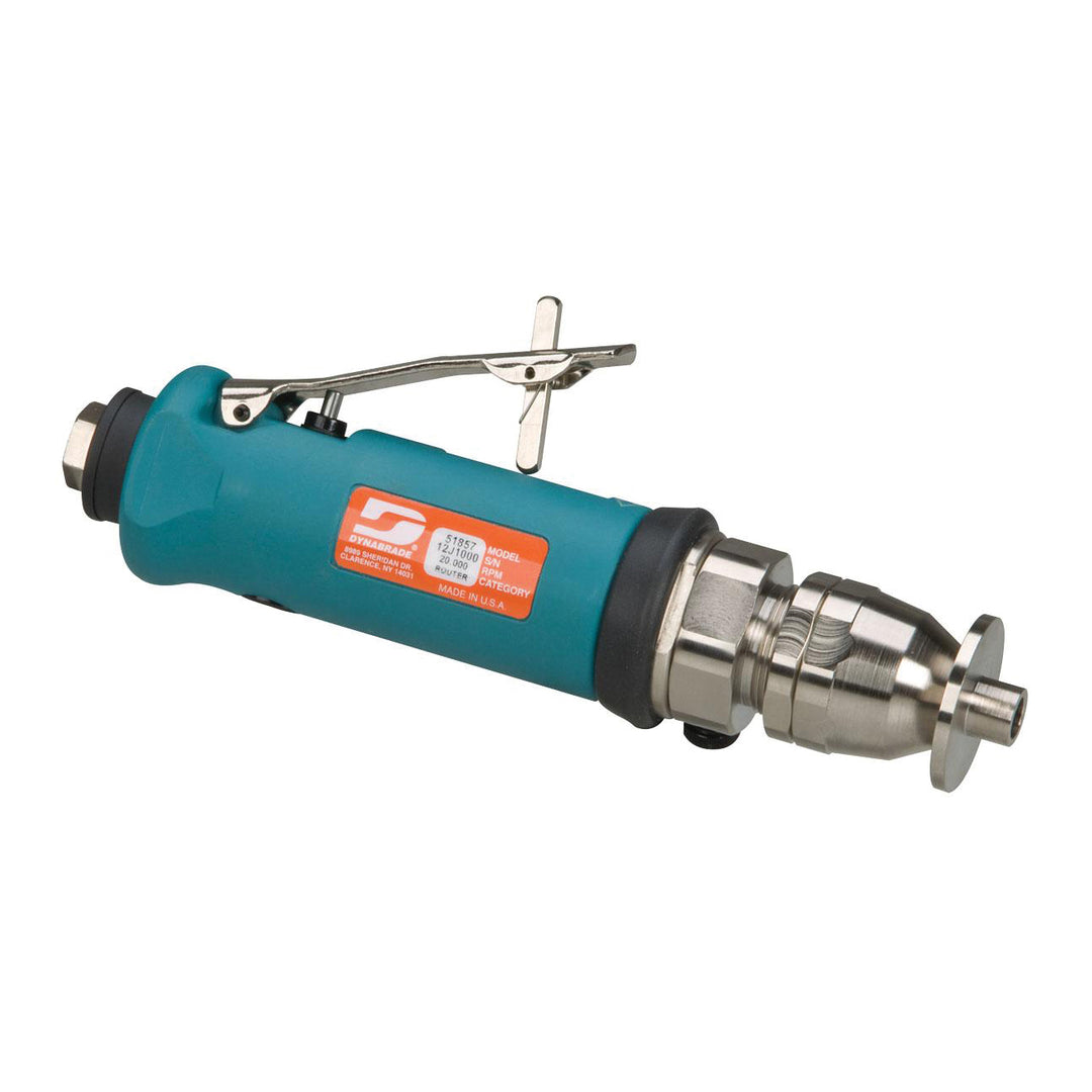 Routers Dynabrade 51857 .7 Hp Trim Router (Complete) 20000 Rpm Rear Exhaust 1/4 Inch Collet