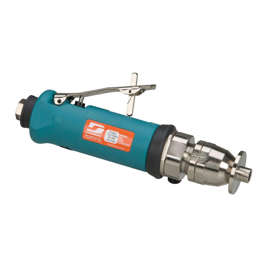 Routers Dynabrade 51857 .7 Hp Trim Router (Complete) 20000 Rpm Rear Exhaust 1/4 Inch Collet