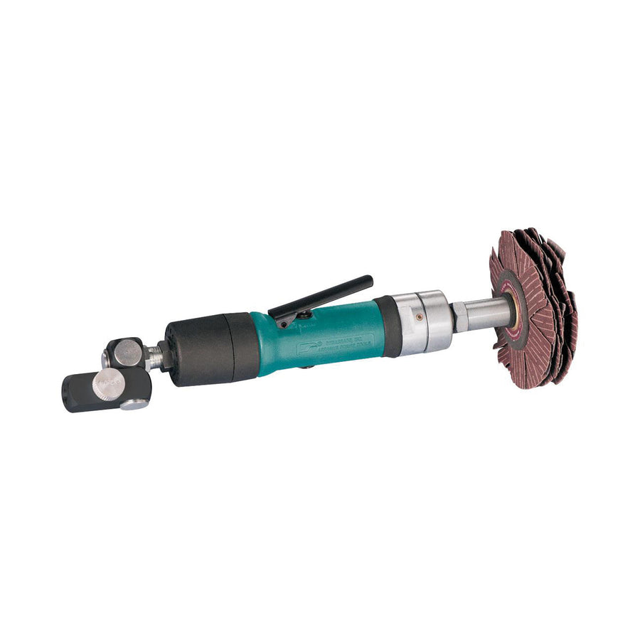 Straight Grinders Dynabrade 52052 Lightweight Dyninger Finishing Tool .4 Hp Straight-Line 0-3200 Rpm Rear Exhaust 1/2 Inch Diameter Arbor