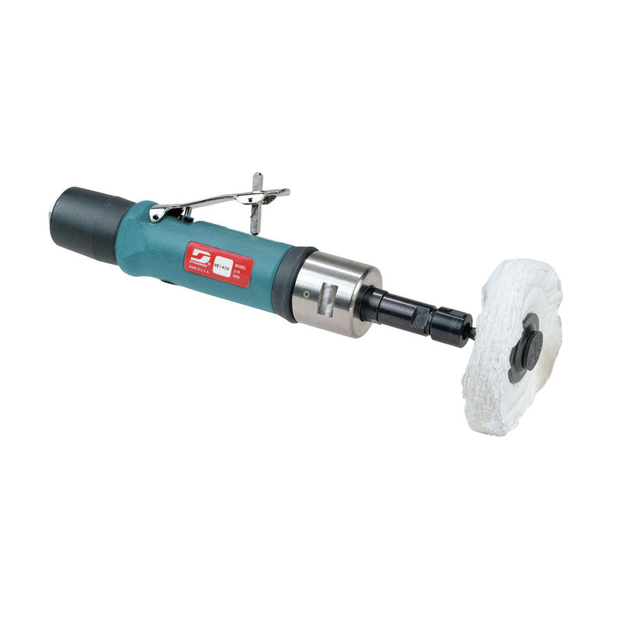 Die Grinders Dynabrade 52102 .7 Hp Straight-Line Die Grinder 4500 Rpm Planetary-Geared Extended Rear Exhaust 1/4 Inch Collet