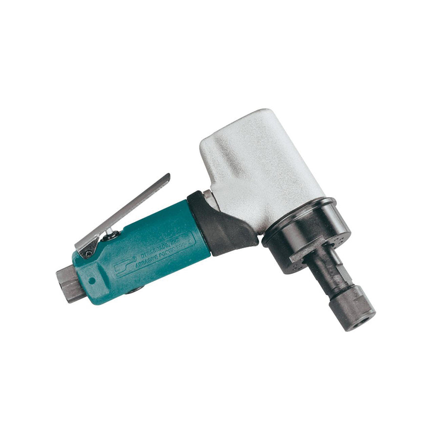 Die Grinders Dynabrade 52290 .7 Hp 7 Degree Offset Die Grinder 20000 Rpm Gearless Front Exhaust Short Shank 1/4 Inch Collet